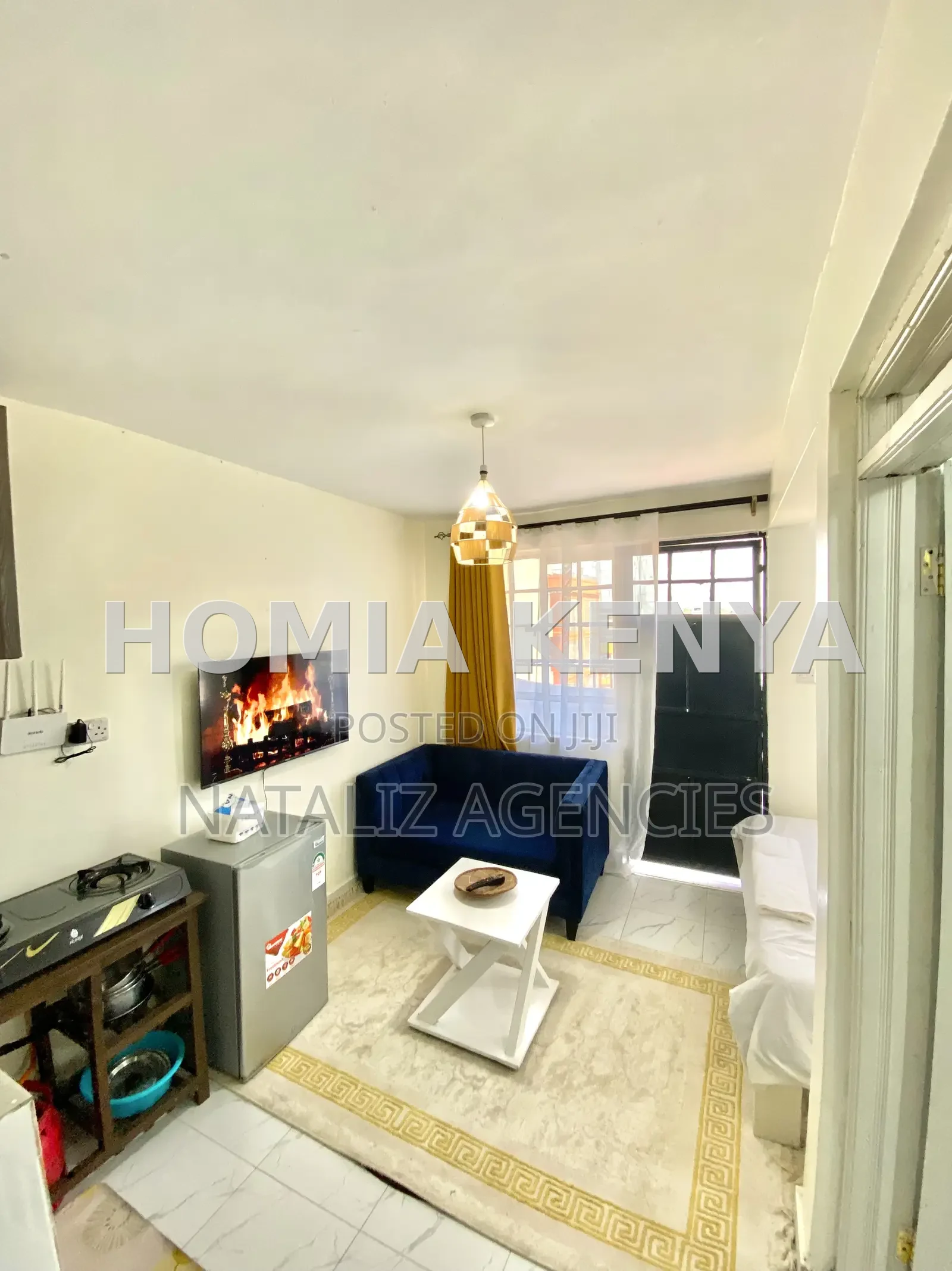 Studio apartment for rent for short stay in Utawala