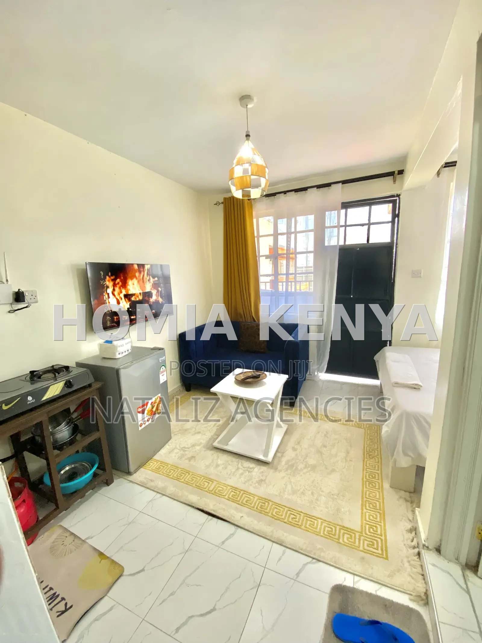 Studio apartment for rent for short stay in Utawala